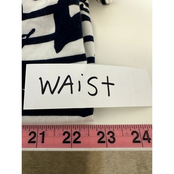 Joules Womans Floral Long Top Size 14 Striped 3/4 Sleeve Old Money Pockets Artsy - Picture 6 of 13